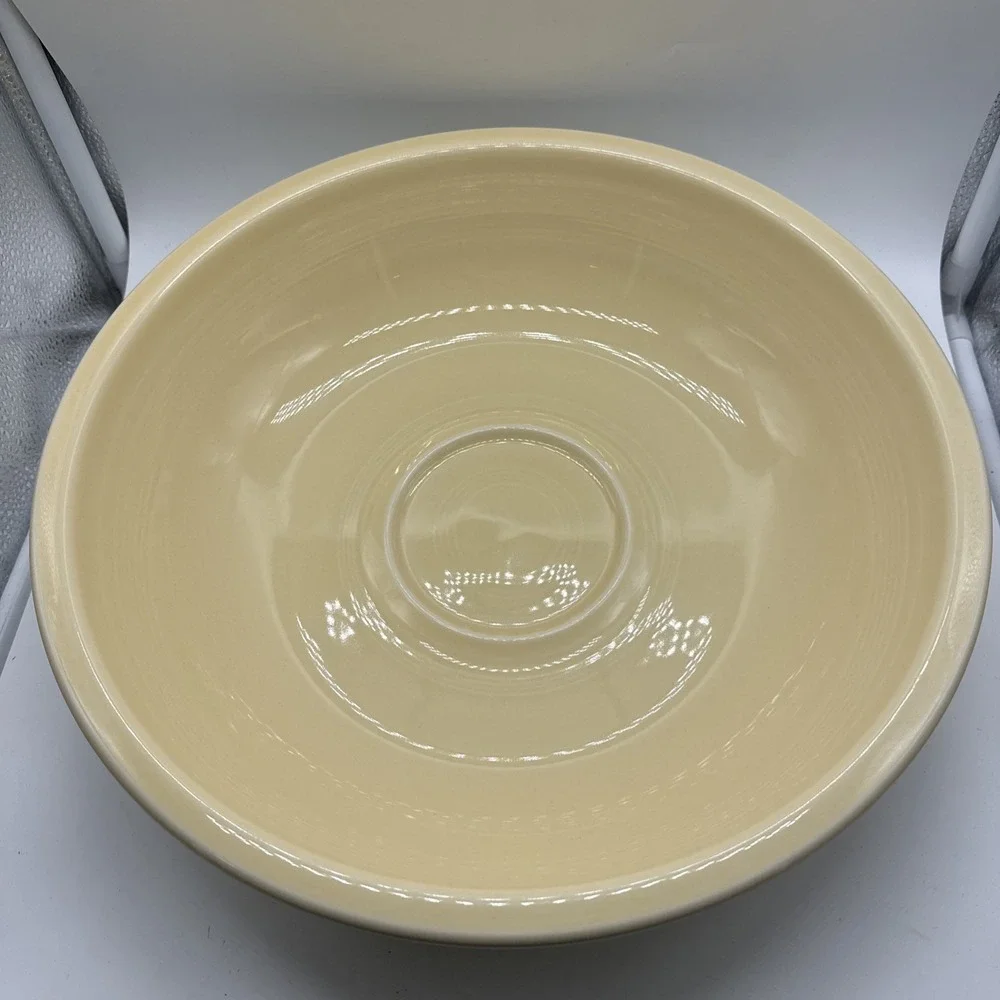 Fiesta HLCCA 2017 Conference Retro Green Stripe Chip & Dip Bowl
